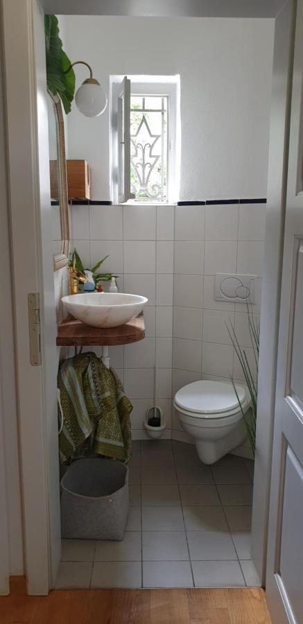 ヴュルツブルク Little Escape Im Jugendstil Poolhaus - Wc Und Dusche Im Nebenhausヴィラ エクステリア 写真